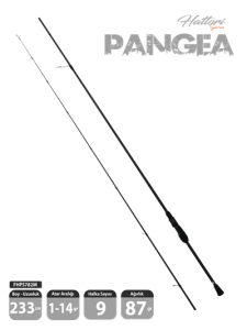 Fujin Hattori Pangea 233cm 1-14gr LRF Kamışı 782M