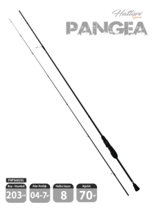 Fujin Hattori Pangea 203cm 04-7gr LRF Kamışı 682UL