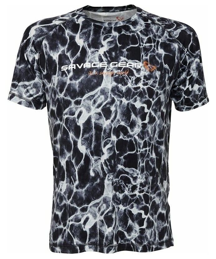 Savage Gear Black Water UV T-Shirt S