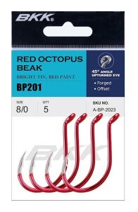 BKK Red Octopus Beak Olta İğnesi 6