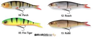 Savage gear Soft 4Play 13 cm 28 gr Swim&Jerk 2 Adet Sahte Balık
