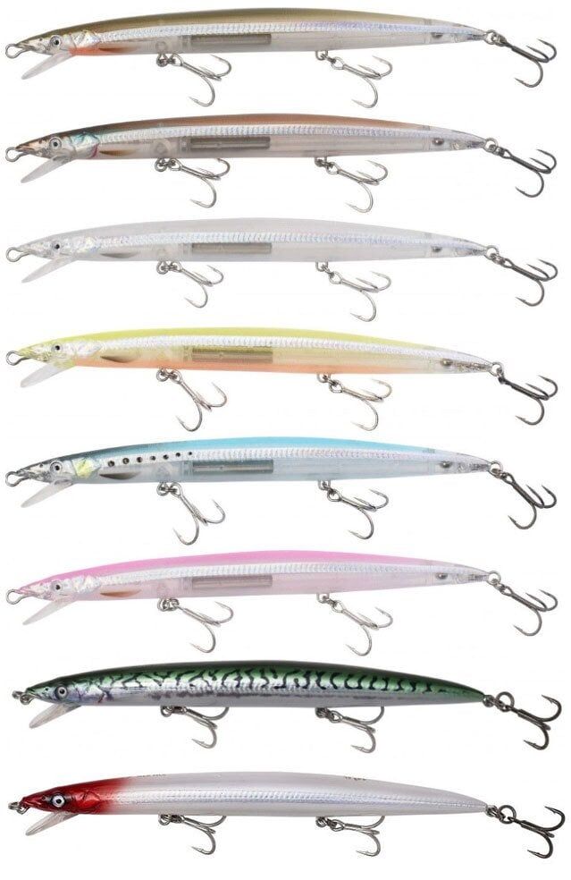 Savage gear Sandeel Jerk Minnow 145 14g  Sahte Balık Red Head