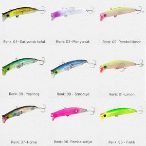 Ege Fish V Gaga 92mm 15.5gr Maket Balık Tonguç Teke