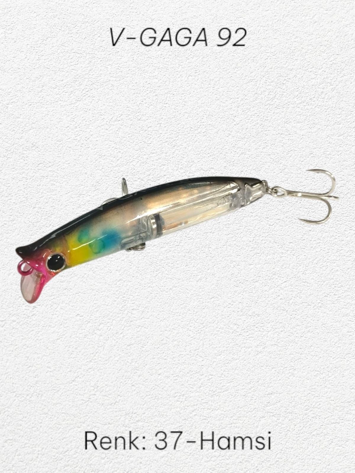 Ege Fish V Gaga 92mm 15.5gr Maket Balık hamsi
