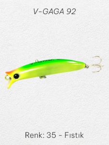 Ege Fish V Gaga 92mm 15.5gr Maket Balık Fıstık