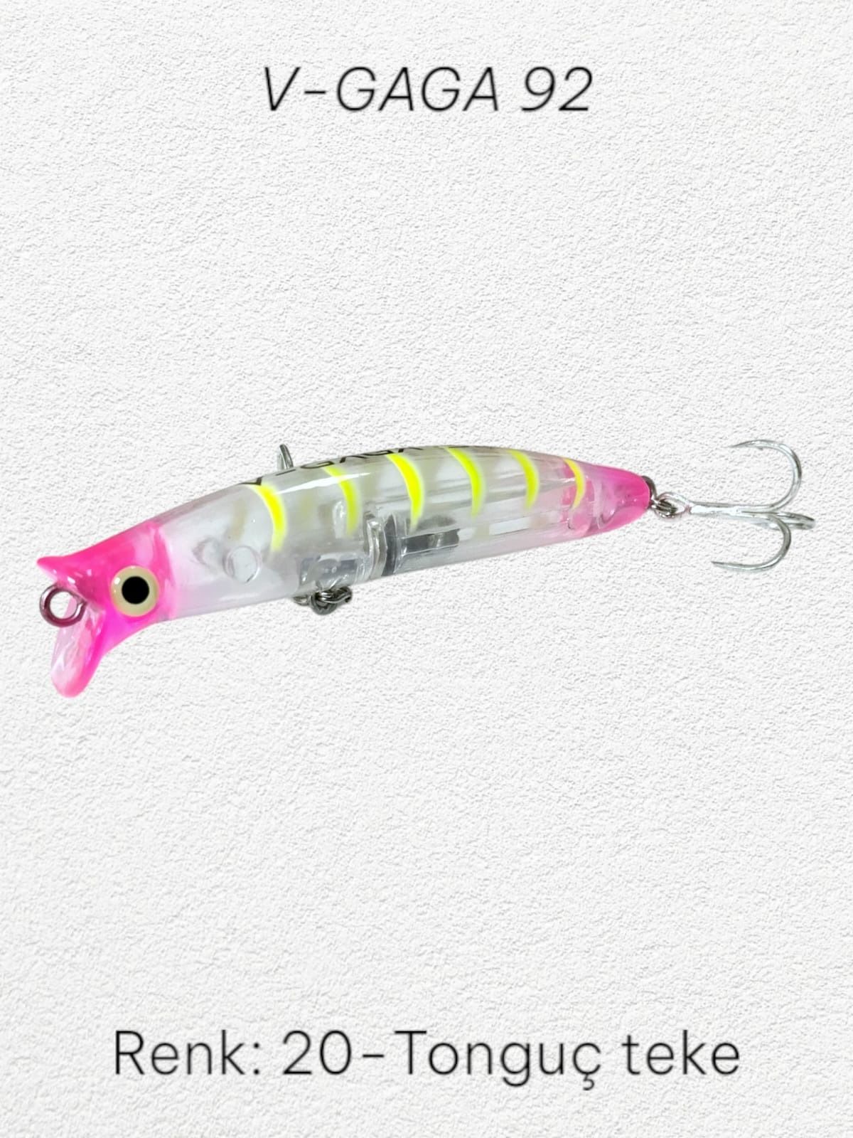 Ege Fish V Gaga 92mm 15.5gr Maket Balık Tonguç Teke