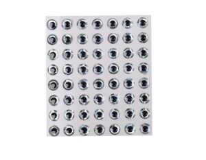 Captain 7633 Göz 8mm Naturel Silikon Damla Göz 49lu Paket