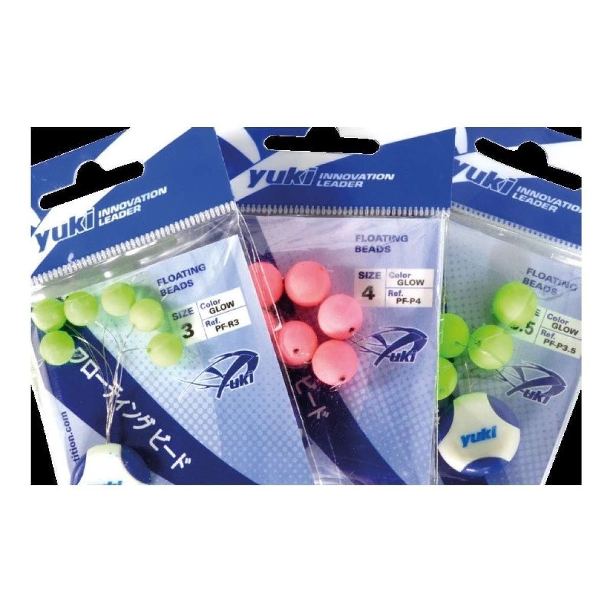 Yuki Stoperli Yem Yüzdürücü 8.7mm Glow Boncuk