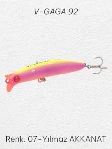 Ege Fish V Gaga 92mm 15.5gr Maket Balık Yılmaz Akkanat
