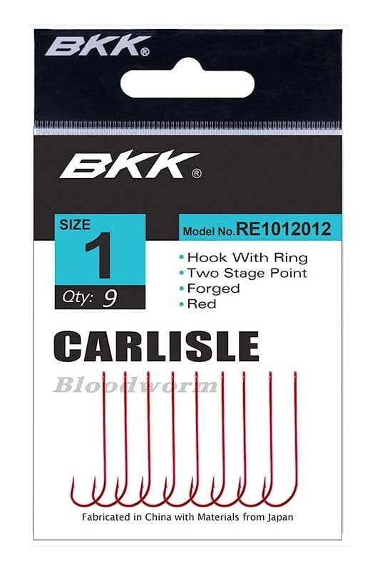 BKK Red Carlisle Bloodworm-R Olta İğnesi 25 Adet 4