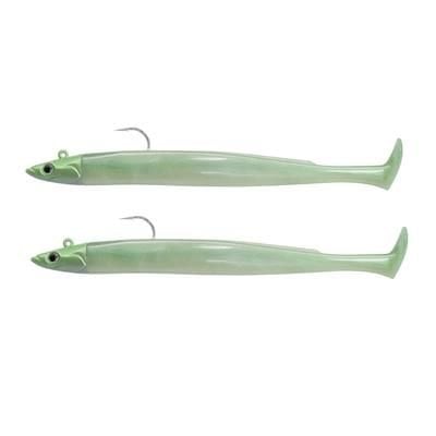 Fiiish Crazy Paddle Tail CPT120 CPT6001 x2 Combo 7gr Pearl Green Silikon Yem