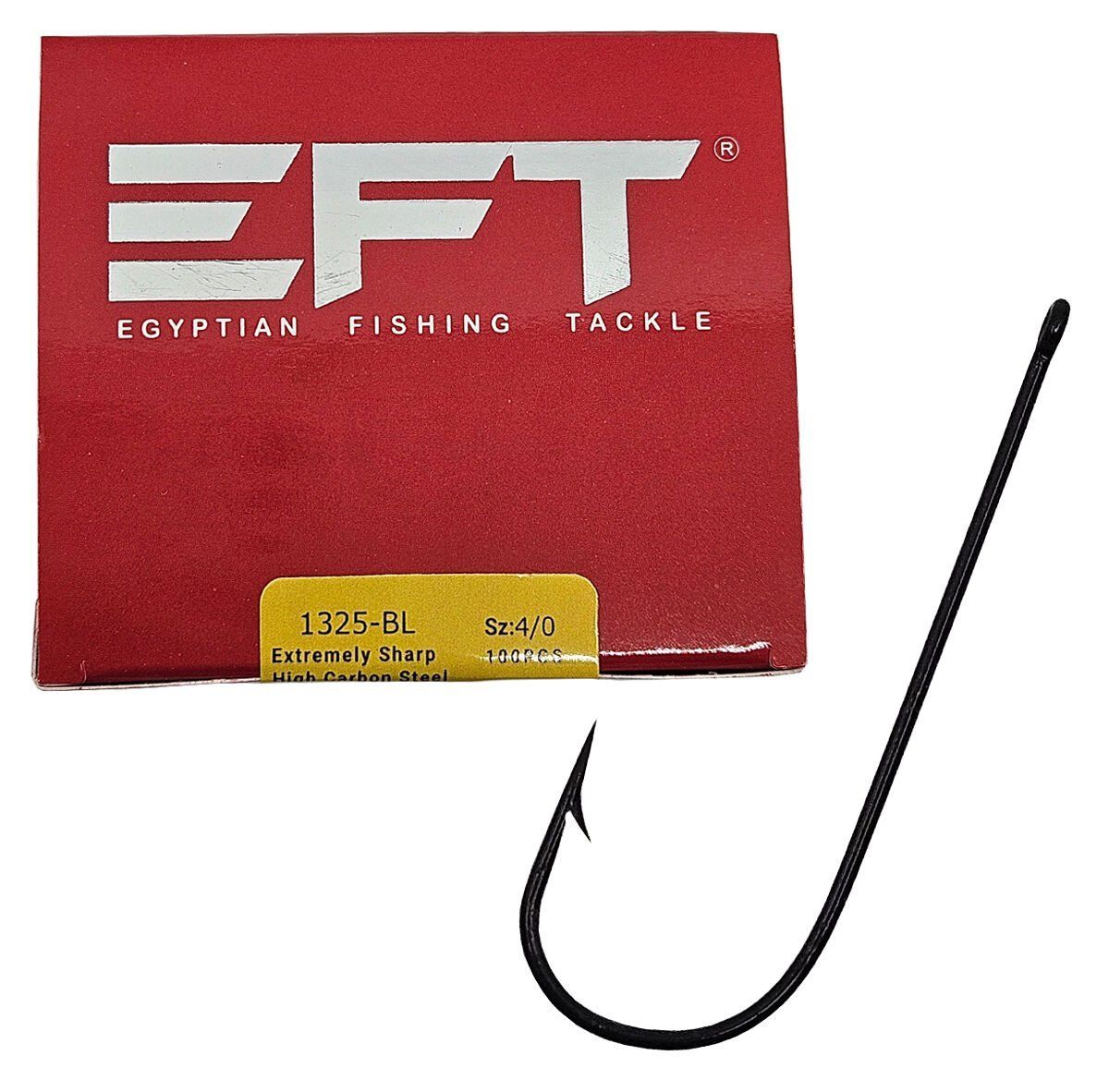 EFT Hook 1325 Siyah Düz İğne