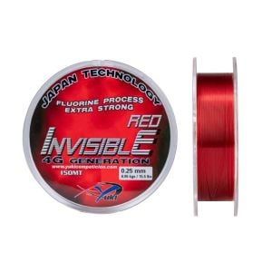 Yuki INVISIBLE Red Monofilament Misina