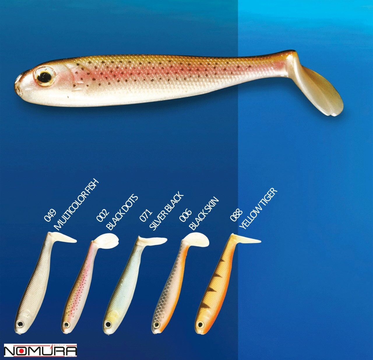 Nomura Lıve Fısh 10cm 14g 4 Adet Sahte Balık 002