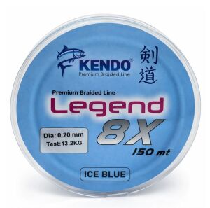 Kendo Legend X8 150M Ice Blue Örgü İp 0,18 mm