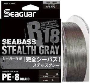 Seaguar Stealth Gray PE 8 Örgü Spin İp Misina 150mt Gri