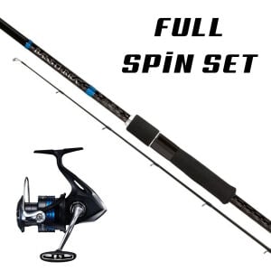 Shimano Bassterra 2.74m 7-30gr Spin Kamış & Shimano Nexave C3000 Olta Makinesi / Spin Set