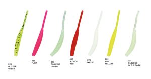 Nomura Long Taıl 5cm 0.5g 12 Adet Lrf Silikonu 028