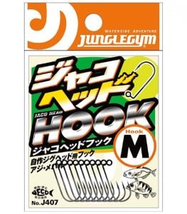 JUNGLEGYM J407-SS #10 JIG HEAD İĞNESİ (10 ADET)