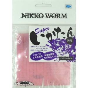 NIKKO SQUID STRIPS 95MM UV GLOW PURPLE SİLİKON YEM