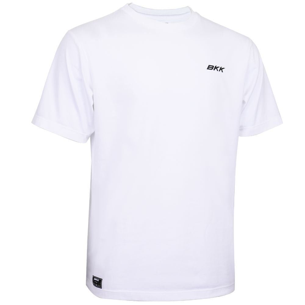 BKK Short Sleeve Casual Shirt White Tişört XL