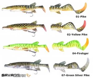Savage gear Hybrid Pike 17 cm 45 gr SS 1+2 Sahte Balık 01-Pike