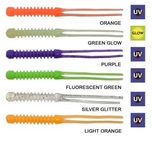 Kendo Killer Worm Lrf Silikonu 5,5cm 12 Adet