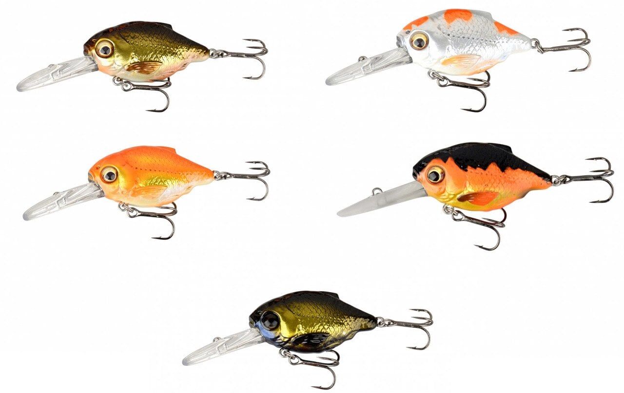 Savage gear 3D Crucian Crank 6,4 cm 23 gr SF DR Sahte Balık Natural