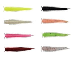 Kendo Zombie Worm Lrf Silikonu 4cm 8 Adet Mix Color