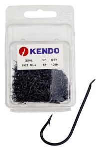 Kendo (1522)  1000 Adet 9/12 Siyah Çapraz İğne 12 Numara