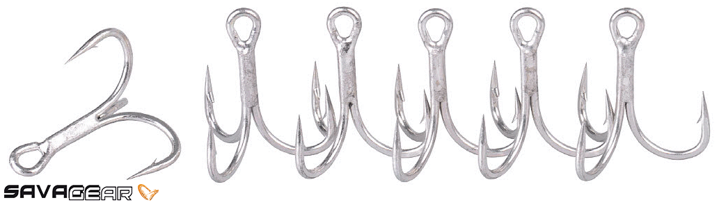 Savage gear Big Fish Treble 2 Numara 6 Adet