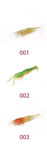 Captain 3057 Silikon Karides 65cm Suni Yem 5li Paket