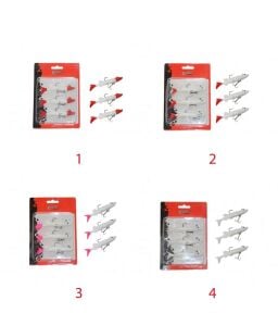 Captain 3066 Pluse Soft 10cm Turna Silikonu 3lü Set Suni Yem