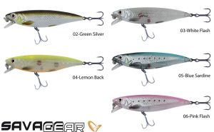 Savage gear 3D Twitch Minnow 8cm 8,5g Sahte Balık 06-Pink Flash