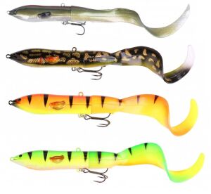 Savage gear 3D Hard Eel Tail Bait 17 cm 40 gr 1+2 Sahte Balık 06-Burbout