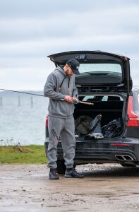 Savage Gear Classic Zip Hoodie Grey Melange M