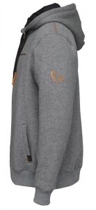 Savage Gear Classic Zip Hoodie Grey Melange XL
