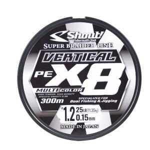 SHOUT VERTICAL X8 300M, MULTI COLOR İP MİSİNA