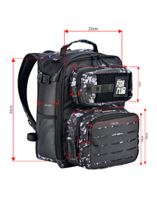 Fujin ProAji Back Pack Black Lime Balıkçı Sırt Çantası