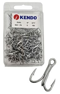 Kendo 9021 PS Faultless Treble 100 Adet 3 lü Çarpma İğnesi