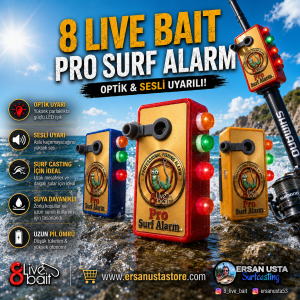 8LiveBait Pro Surf Balık Alarmı