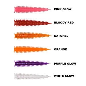 RYUJI JELLY WORM 4CM, 18AD.