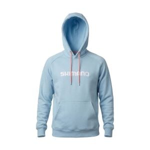 Shimano Hoodie Light Blue Kapüşonlu Sweatshirt