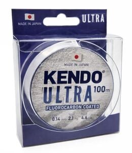 Kendo Ultra Fluorocarbon Coated 100m White Misina 0.30mm