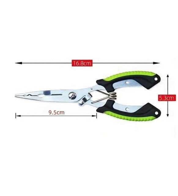 Shufa 16cm Balıkçı Pensesi - Yeşil