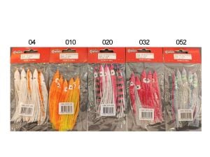Mutant 3579 Octopus Pride 12cm Ahtapot Sübye 5li Paket Suni Yem