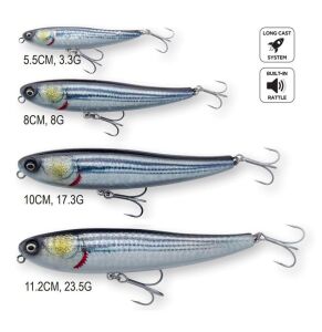 Savage Gear Bullet Mullet 10 cm 17.3gr Sahte Balık LS Ghost Sardine