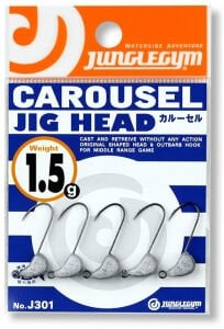 JUNGLEGYM J301 CAROUSEL JIG HEAD 0.6GR (5AD)