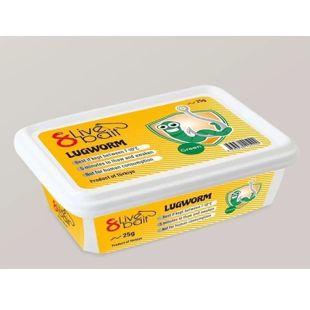 Lug Worm 8 Live Bait Deniz Solucanı - Çin Kurdu (Canlı Kurt)
