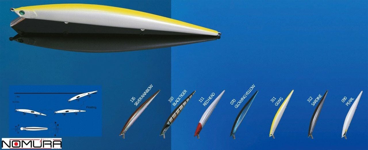 Nomura Nagasa 175mm 26g (0-2,5mt) Sahte Balık 310